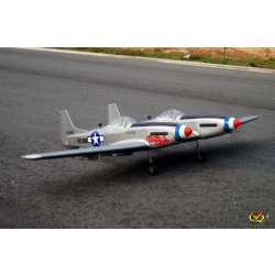 Samolot F82 Twin Mustang (klasa 46 EP-GP)(2,0m rozpiętości) ARF - VQ-Models
